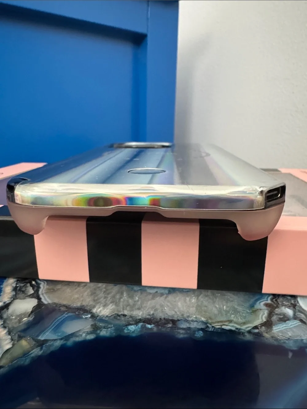LuMee x Paris Hilton Halo Holographic Iridescent iPhone 12/12Pro Case